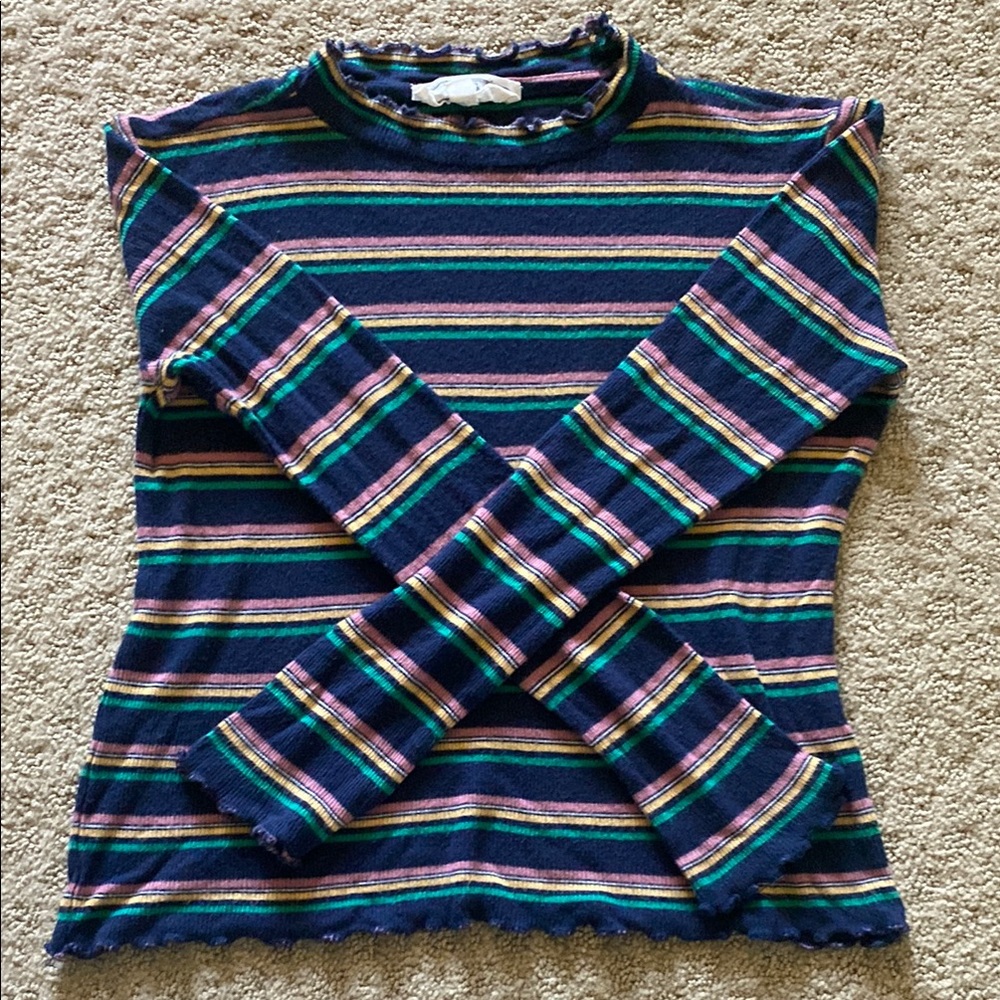 Striped Long Sleeve Top - Picture 2 of 9